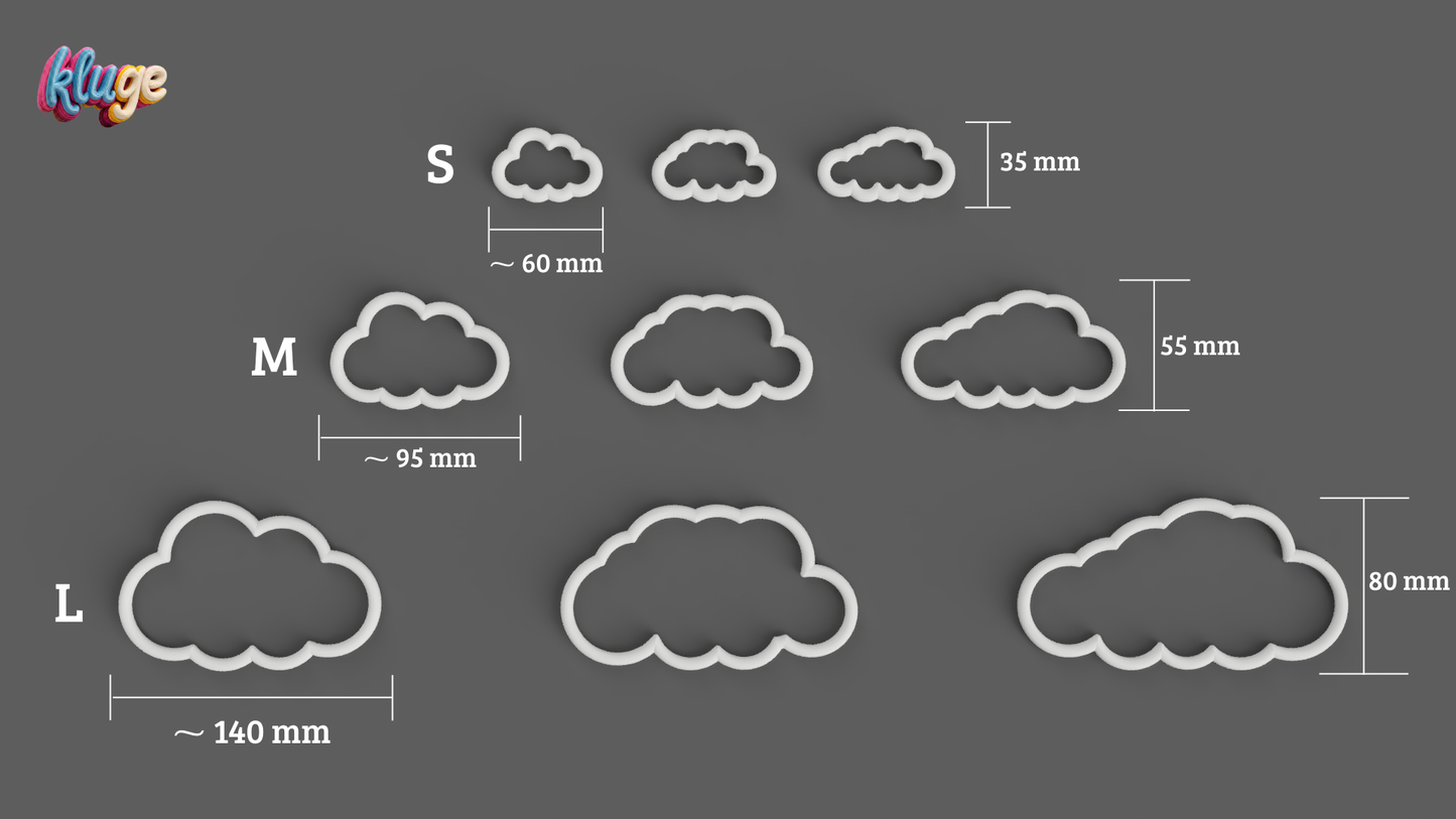 Wolken-Set fürs Aquarium – Dekorativer Ring für Pflanzen & Futter